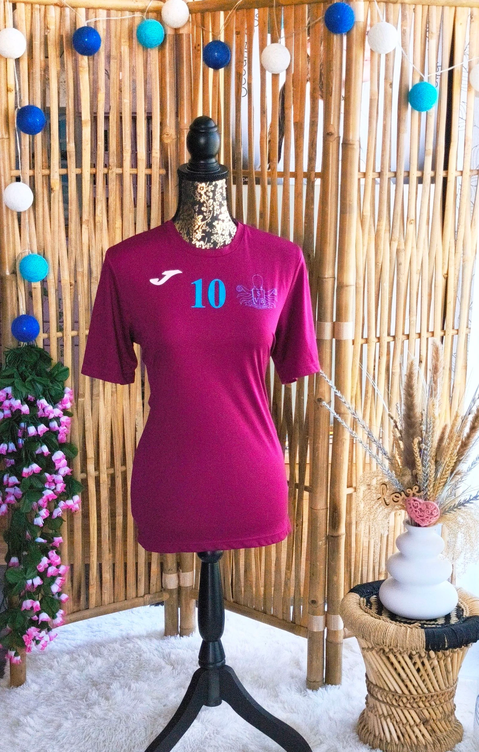❤️ tee-shirt de sport du club de volley-ball numéro 10 femme T36 ❤️